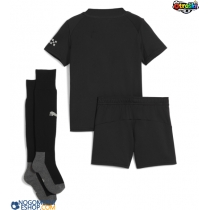 Otroški Nogometni dresi Manchester City Gostujoči 2025-26 Kratek Rokav (+ Kratke hlače)